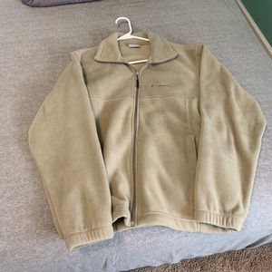 Columbia fleece full zip jacket